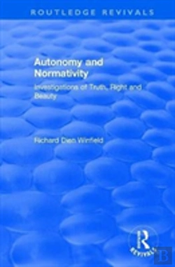 Bertrand.pt - Autonomy And Normativity