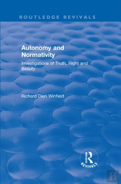 Bertrand.pt - Autonomy And Normativity