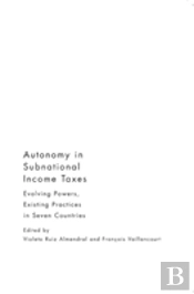 Autonomy In Subnational Income Taxes
