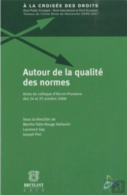 Bertrand.pt - Autour De La Qualite Des Normes, Actes D