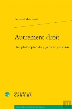 Bertrand.pt - Autrement Droit : Une Philosophie Du Jugement Judiciaire