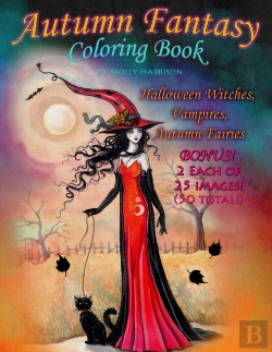 Bertrand.pt - Autumn Fantasy Coloring Book - Halloween Witches, Vampires And Autumn Fairies