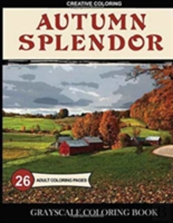 Bertrand.pt - Autumn Splendor Grayscale Coloring Book