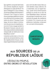Aux Sources De La République Laïque : L'École Du Peuple, Entre Ordre Et Révolution