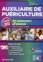 Auxiliaire De Puericulture - Le Concours D'Entree Concours 2013