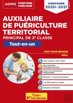 Bertrand.pt - Auxiliaire De Puériculture Territorial ; Externe, Catégorie C ; Tout-En-Un (Édition 2019/2020)