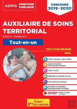 Bertrand.pt - Auxiliaire De Soins Territorial ; Externe, Catégorie C ; Tout-En-Un ; Concours 2019/2020