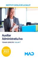 Auxiliar Administratiu/Iva L'Institut Catala Salut Temari 2