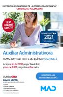 Auxiliar Administrativo/A De Instituciones Sanitarias De La