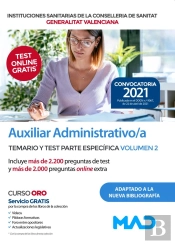 Auxiliar Administrativo/A De Instituciones Sanitarias De La
