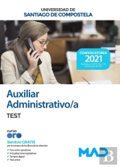 Auxiliar Administrativo/A De La Universidad De Santiago De Compostela. Test