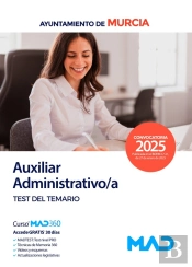 Auxiliar Administrativo/A Del Ayuntamiento De Murcia. Test