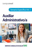 Auxiliar Administrativo/A Servicio Andaluz Salud Temario