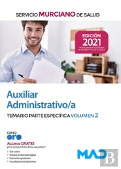 Auxiliar Administrativo/A Servicio Murciano De Salud. Pa