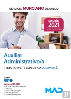 Bertrand.pt - Auxiliar Administrativo/A Servicio Murciano De Salud. Pa