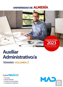 Bertrand.pt - Auxiliar Administrativo/A Universidad Almeria Temario Vol2