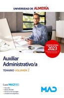 Auxiliar Administrativo/A Universidad Almeria Temario Vol2