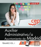 Auxiliar Administrativo Ayuntamiento De Madrid Temario Vol I