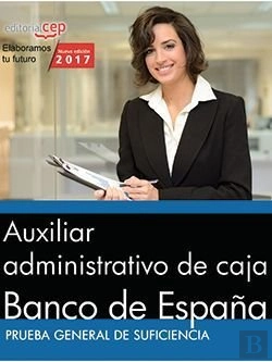 Bertrand.pt - Auxiliar Administrativo De Caja. Banco De España. Prueba General De Suficiencia
