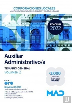 Bertrand.pt - Auxiliar Administrativo De Corporaciones Locales. Temario General Volumen 2