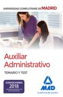 Auxiliar Administrativo De La Universidad Complutense De Madrid. Temario Y Test (Convocatoria Mayo 2