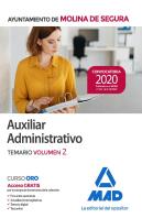 Auxiliar Administrativo Del Ayuntamiento De Molina De Segura. Temario Volumen 2