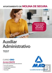 Auxiliar Administrativo Del Ayuntamiento De Molina De Segura. Test