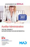 Auxiliar Administrativo Del Ayuntamiento De Sevilla. Test De