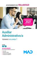 Auxiliar Administrativo Del Ayuntamiento De Valladolid. Temario Volumen 1