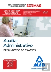 Auxiliar Administrativo Del Servicio De Salud De La Comunidad De Madrid. Simulacros Examen