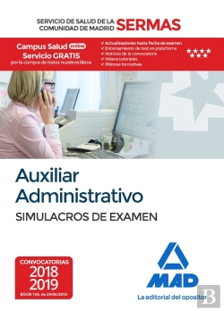 Bertrand.pt - Auxiliar Administrativo Del Servicio De Salud De La Comunidad De Madrid. Simulacros Examen