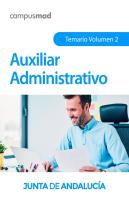 Auxiliar Administrativo Junta Andalucia Temario Vo
