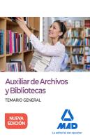 Auxiliar De Archivos Y Bibliotecas. Temario General