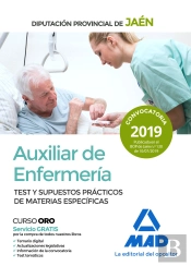 Auxiliar De Enfermería De La Diputación Provincial De Jaén. Test Y Supuestos Prácticos De Materias E
