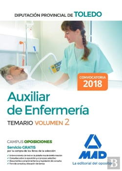 Bertrand.pt - Auxiliar De Enfermería De La Diputación Provincial De Toledo. Volumen 2