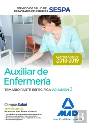 Auxiliar De Enfermería Del Servicio De Salud Del Principado De Asturias (Sespa). Temario Parte Espec