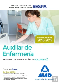 Bertrand.pt - Auxiliar De Enfermería Del Servicio De Salud Del Principado De Asturias (Sespa). Temario Parte Espec