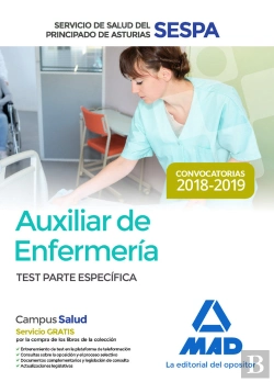 Bertrand.pt - Auxiliar De Enfermería Del Servicio De Salud Del Principado De Asturias (Sespa). Test Parte Específi