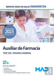 Auxiliar De Farmacia De Osakidetza-Servicio Vasco De Salud. Test General