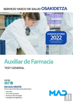 Bertrand.pt - Auxiliar De Farmacia De Osakidetza-Servicio Vasco De Salud. Test General
