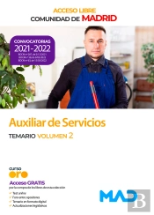 Auxiliar De Servicios De La Comunidad De Madrid (Acceso Libre). Temario Volumen 2