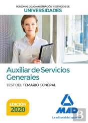Auxiliar De Servicios Generales De Universidades. Test Del Temario General