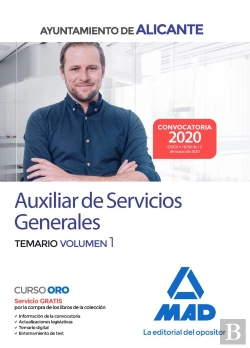 Bertrand.pt - Auxiliar De Servicios Generales Del Ayuntamiento De Alicante. Temario Volumen 1