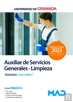 Bertrand.pt - Auxiliar De Servicios Generales - Limpieza De La Universidad De Granada. Temario Volumen 1