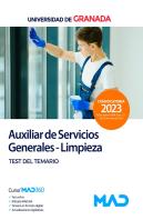 Auxiliar De Servicios Generales - Limpieza De La Universidad De Granada. Test Del Temario