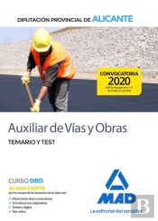 Auxiliar De Vías Y Obras De La Diputación Provincial De Alicante. Temario Y Test