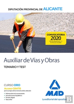 Bertrand.pt - Auxiliar De Vías Y Obras De La Diputación Provincial De Alicante. Temario Y Test