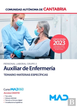 Bertrand.pt - Auxiliar Enfermeria Comunidad Autonoma Cantabria