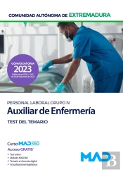 Auxiliar Enfermeria Comunidad Autonoma Extremadura