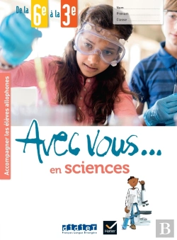 Bertrand.pt - Avec Vous... En Sciences ; De La 6e À La 3e ; Cahier + Didierfle.App
